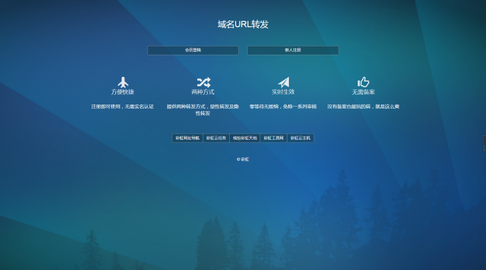 PHP域名url转发源码支持隐性转发-AI源码网