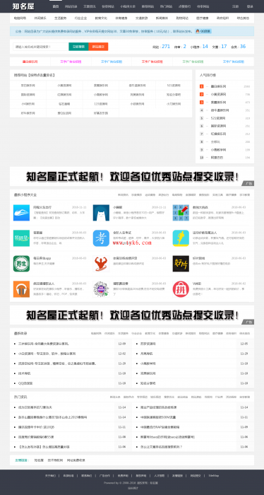 最新帝国CMS目录导航网整站源码-AI源码网