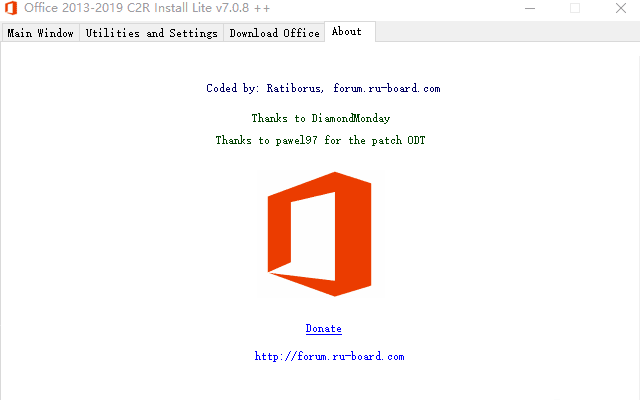 2020 Office部署工具—-Office 2013-2019 C2R Install 7.0.8 正式版+单文件版-AI源码网